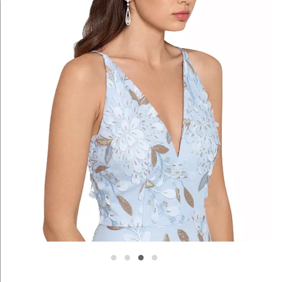 Light blue dress used once for a wedding - Picture 4 of 6